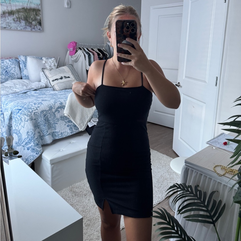 Forever 21 Black Mini Dress